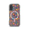 Colorful Animals and Heart iPhone MagSafe Clear Case