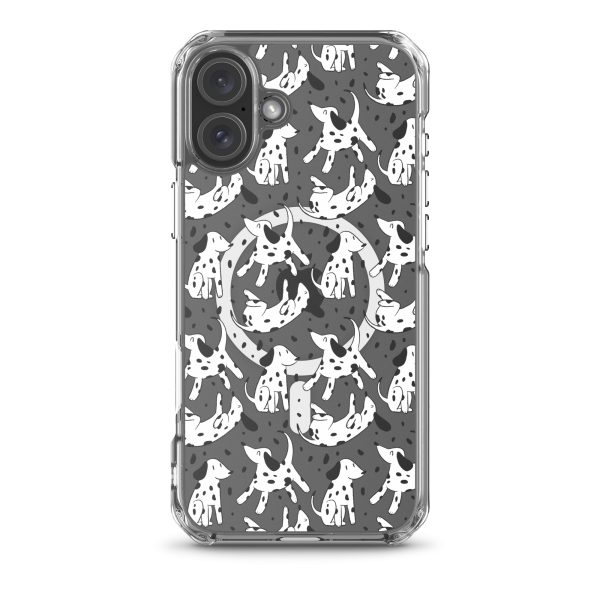 magsafe-clear-case-for-iphone-iphone-16-plus-front-6a1d73acb3530.jpg Dalmatian Dog iPhone MagSafe Clear Case