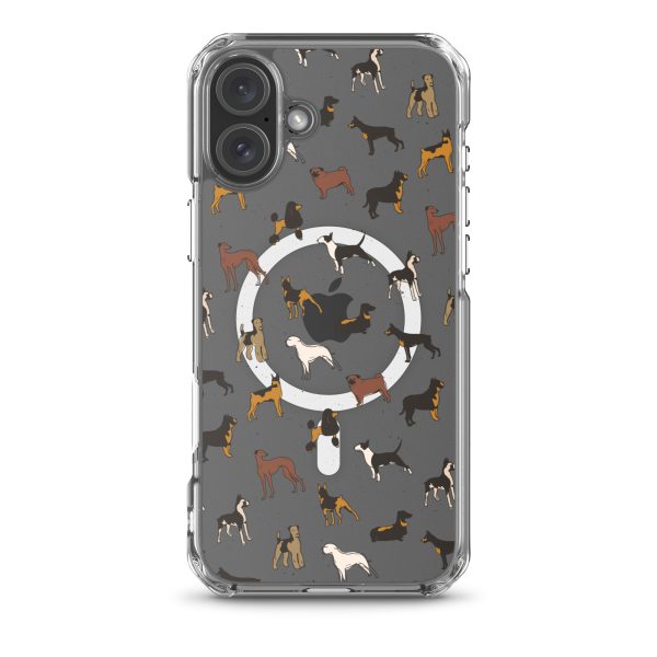 Dog Breeds iPhone MagSafe Clear Case