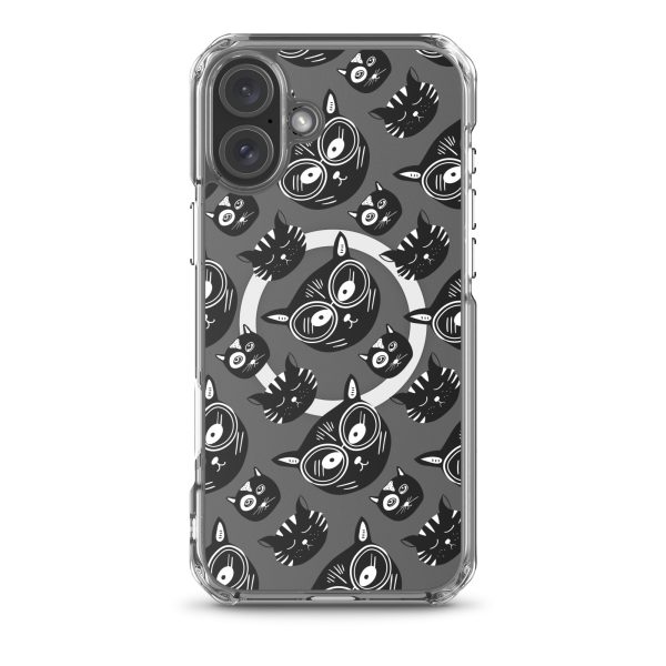 magsafe-clear-case-for-iphone-iphone-16-plus-front-6a1d79f8e7655.jpg Funky Cats iPhone MagSafe Clear Case