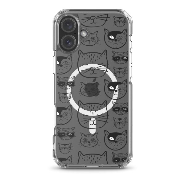 magsafe-clear-case-for-iphone-iphone-16-plus-front-6a1d7f8caf1dc.jpg Cartoonish Cat iPhone MagSafe Clear Case
