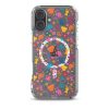 Colorful Animals and Heart iPhone MagSafe Clear Case