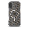 Halloween Seamless Cat iPhone MagSafe Clear Case