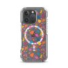 Colorful Animals and Heart iPhone MagSafe Clear Case