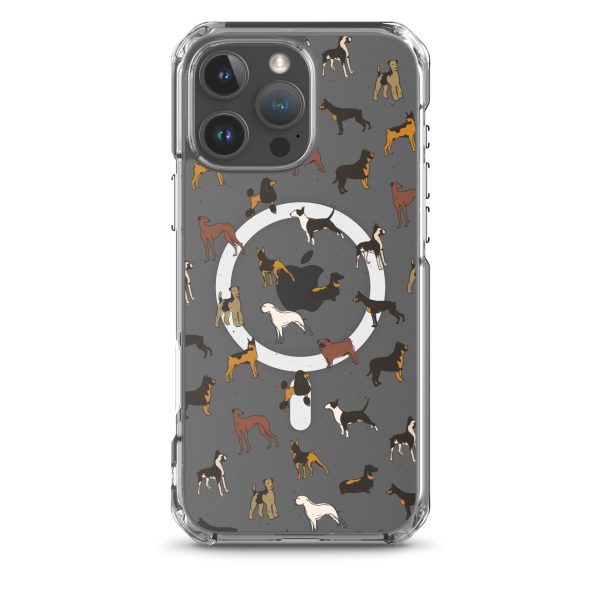 Dog Breeds iPhone MagSafe Clear Case