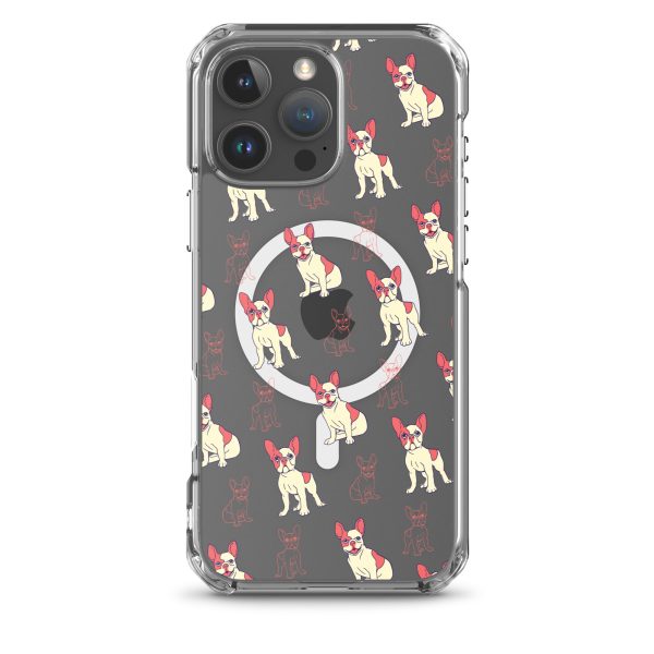 magsafe-clear-case-for-iphone-iphone-16-pro-max-front-6a1d76d797b10.jpg French Bulldog iPhone MagSafe Clear Case
