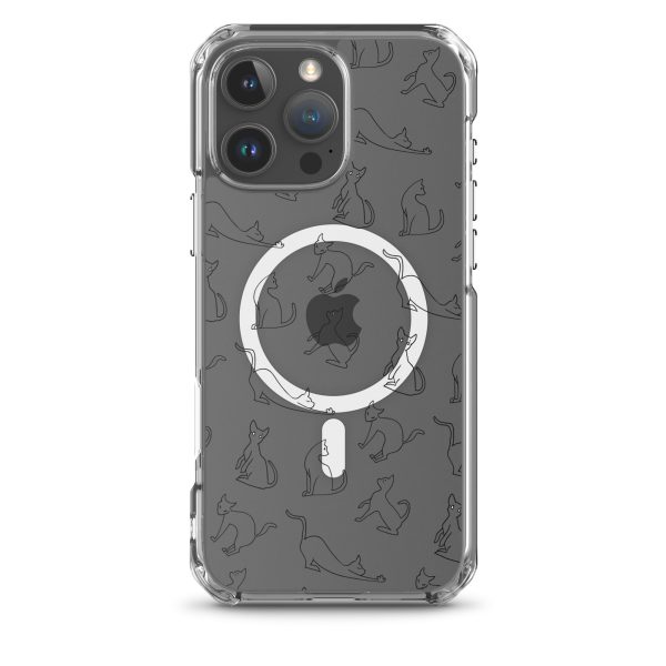 magsafe-clear-case-for-iphone-iphone-16-pro-max-front-6a1d77e2603b6.jpg Cat Outline iPhone MagSafe Clear Case