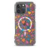 Colorful Animals and Heart iPhone MagSafe Clear Case
