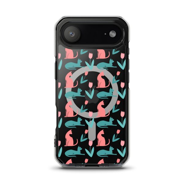 magsafe-clear-case-for-iphone-iphone-17-air-front-6a1d776305622.jpg Cat Silhouettes iPhone MagSafe Clear Case