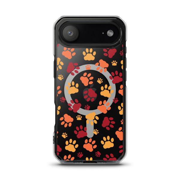 magsafe-clear-case-for-iphone-iphone-17-air-front-6a1d7814360ec.jpg Cat Paws iPhone MagSafe Clear Case