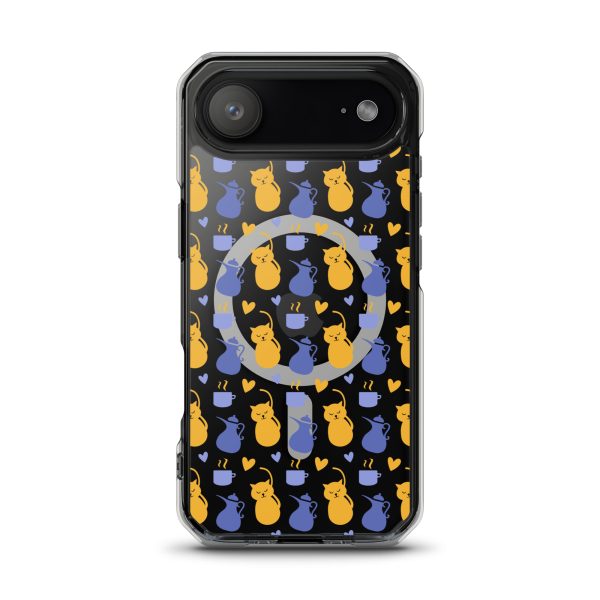 magsafe-clear-case-for-iphone-iphone-17-air-front-6a1d793a13f21.jpg Tea and Cat iPhone MagSafe Clear Case
