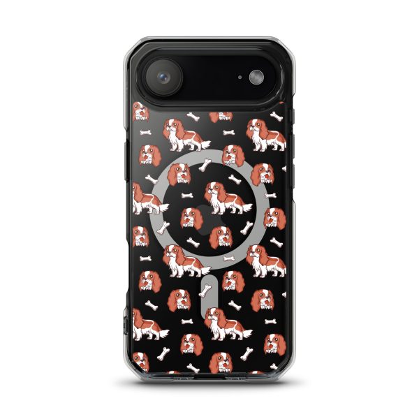 magsafe-clear-case-for-iphone-iphone-17-air-front-6a1db15d70e2b.jpg Cavalier Dog iPhone MagSafe Clear Case