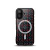 Cats and Flowers Doodle iPhone MagSafe Clear Case