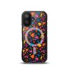 Colorful Animals and Heart iPhone MagSafe Clear Case