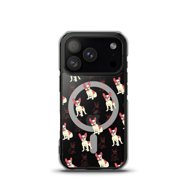 magsafe-clear-case-for-iphone-iphone-17-pro-front-6a1d76d797d51.jpg French Bulldog iPhone MagSafe Clear Case