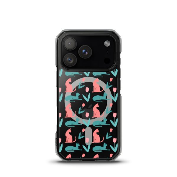 magsafe-clear-case-for-iphone-iphone-17-pro-front-6a1d7763056f2.jpg Cat Silhouettes iPhone MagSafe Clear Case