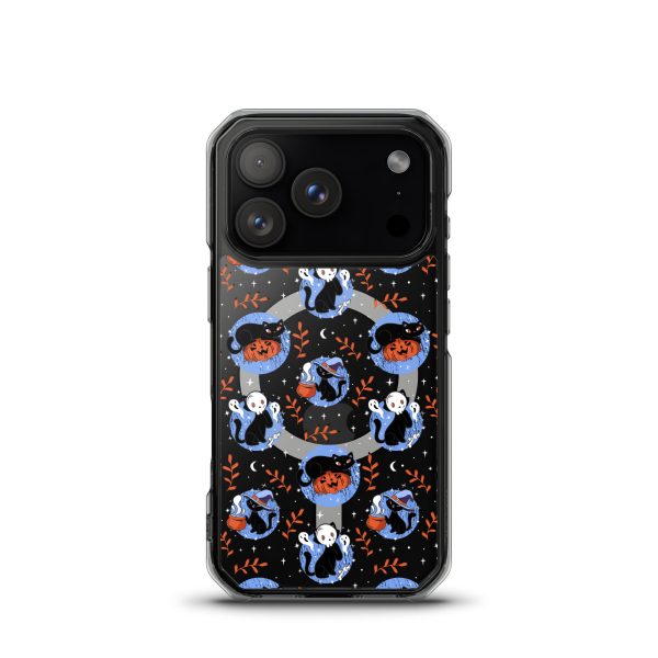 magsafe-clear-case-for-iphone-iphone-17-pro-front-6a1d78e15fd3a.jpg Halloween Cats iPhone MagSafe Clear Case