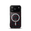 Cats and Flowers Doodle iPhone MagSafe Clear Case