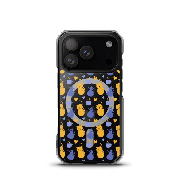 magsafe-clear-case-for-iphone-iphone-17-pro-front-6a1d793a14085.jpg Tea and Cat iPhone MagSafe Clear Case