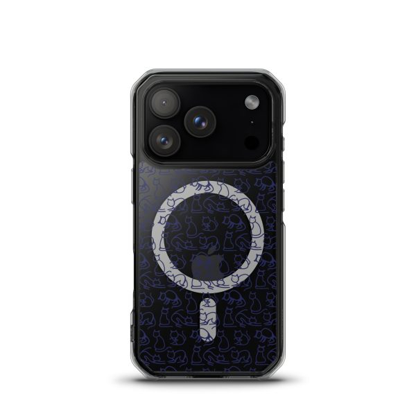 magsafe-clear-case-for-iphone-iphone-17-pro-front-6a38fc80bb2c6.jpg Simple Cat Outlines iPhone MagSafe Clear Case