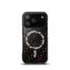 Halloween Seamless Cat iPhone MagSafe Clear Case