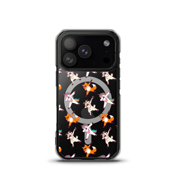 Dabbing Animals iPhone MagSafe Clear Case