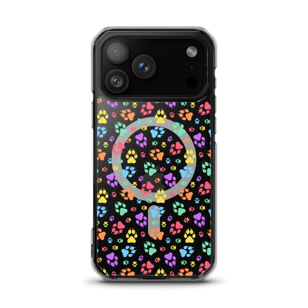magsafe-clear-case-for-iphone-iphone-17-pro-max-front-6a1d74edc39a3.jpg Puppy Paw Prints iPhone MagSafe Clear Case