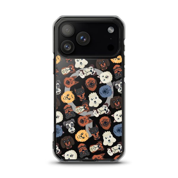 magsafe-clear-case-for-iphone-iphone-17-pro-max-front-6a1d75d87e768.jpg Dog Heads Seamless iPhone MagSafe Clear Case