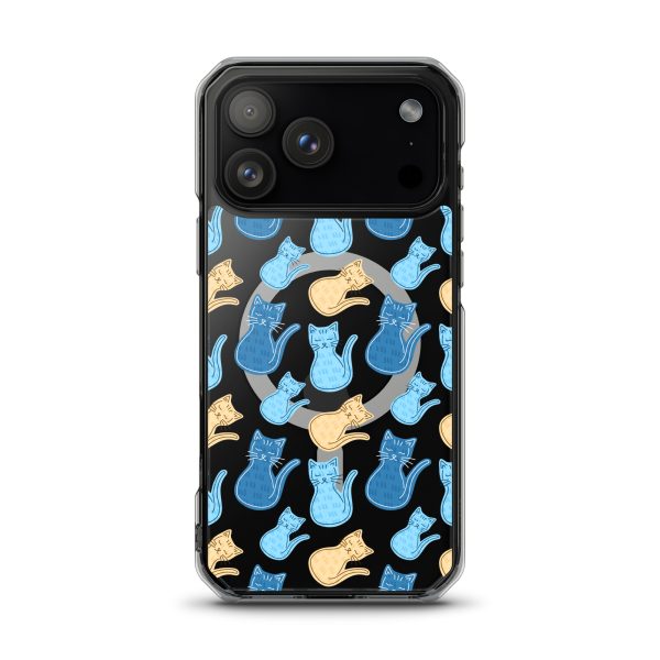 magsafe-clear-case-for-iphone-iphone-17-pro-max-front-6a1d77fdb9ef4.jpg Cat Cartoon iPhone MagSafe Clear Case