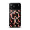 Cat Silhouettes iPhone MagSafe Clear Case