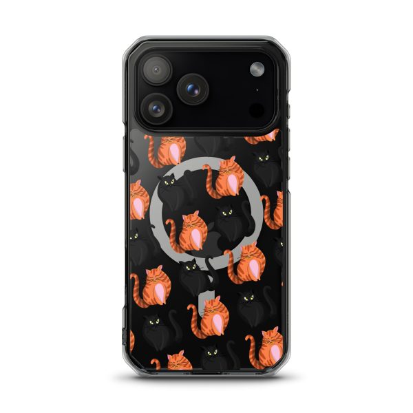 magsafe-clear-case-for-iphone-iphone-17-pro-max-front-6a1d79c3bd407.jpg Cute Cat iPhone MagSafe Clear Case