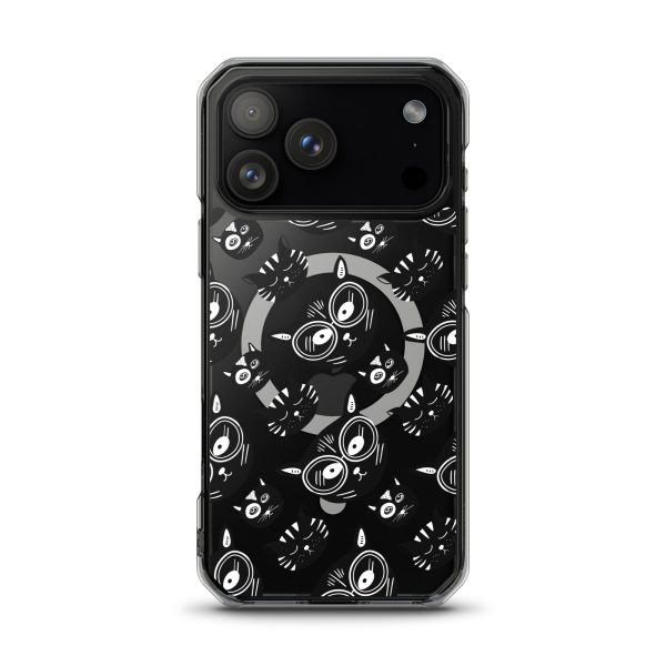 magsafe-clear-case-for-iphone-iphone-17-pro-max-front-6a1d79f8e790f.jpg Funky Cats iPhone MagSafe Clear Case