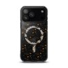Halloween Seamless Cat iPhone MagSafe Clear Case