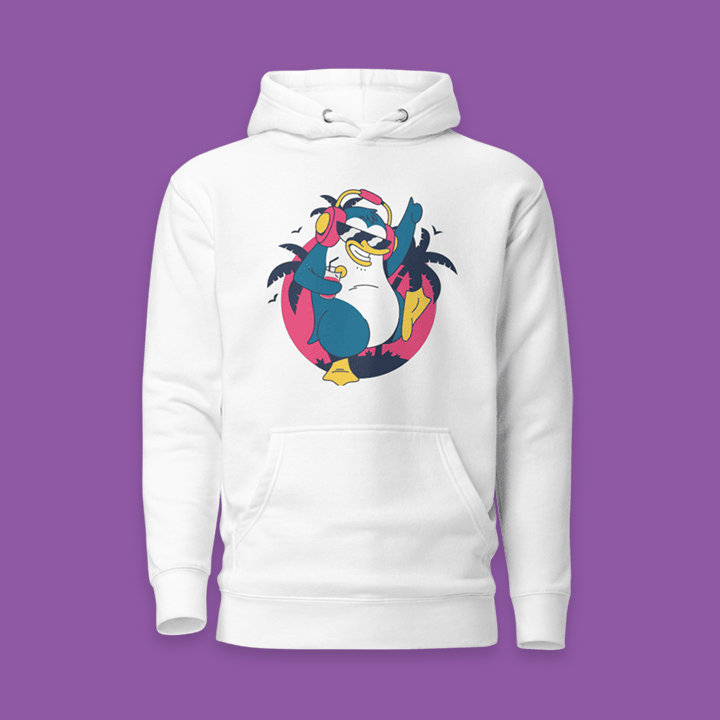 penguin-hoodie Antarctica Hoodie