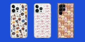 Abstract Colorful Cats iPhone Clear Case