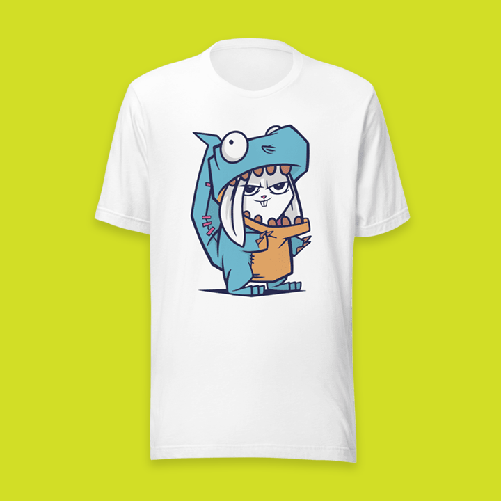 rabbit-t-shirt Animals Are Friends T-Shirt