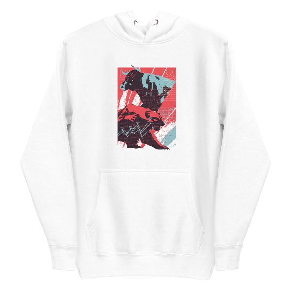 Stock Market Bull Bear Hoodie