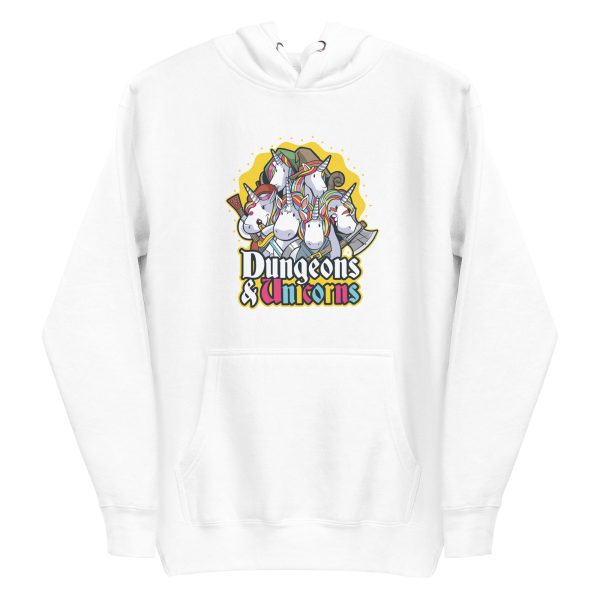 unisex-premium-pullover-hoodie-white-front-6a1fdf6b13a2e.jpg Dungeons and Unicorns Hoodie