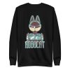 unisex-premium-sweatshirt-black-front-6a1eb5c24665a-1.jpg Robocat Sweatshirt