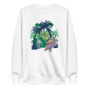 unisex-premium-sweatshirt-white-front-6a1cf90bcae2b.jpg Badminton Sweatshirt