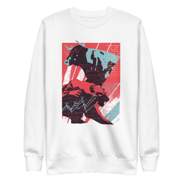 Stock Market Bull Bear Sweatshirt