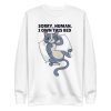unisex-premium-sweatshirt-white-front-6a1d40183a433.jpg Sleepy Cat Sweatshirt