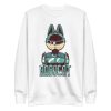 unisex-premium-sweatshirt-white-front-6a1eb5c2484ff-1.jpg Robocat Sweatshirt