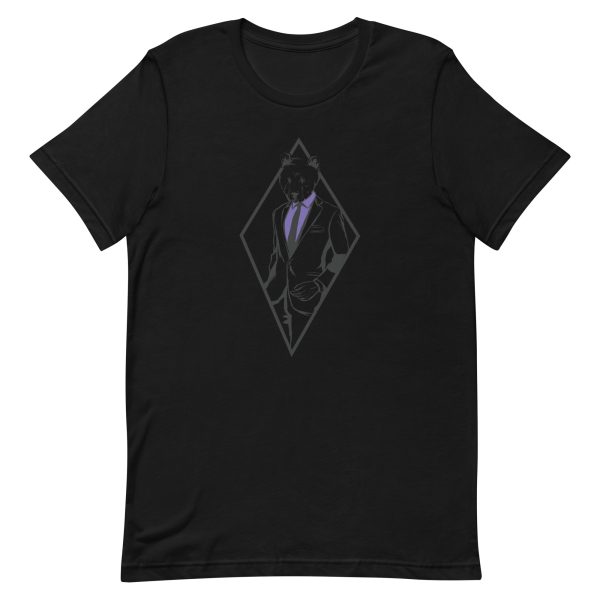 unisex-staple-t-shirt-black-front-6a1cf65adbeee.jpg Formal Bear T-Shirt