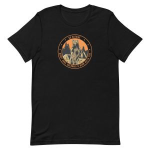 unisex-staple-t-shirt-black-front-6a1cf89c869d8.jpg Go Outside T-Shirt