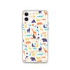 Animal Silhouette iPhone Clear Case