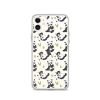 Cute Panda Bear iPhone Clear Case