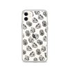 Illustrated Gorilla Seamless iPhone Clear Case