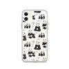 Panda Bears Bamboo iPhone Clear Case