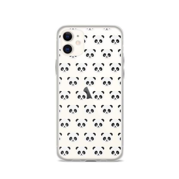Panda Bears iPhone Clear Case